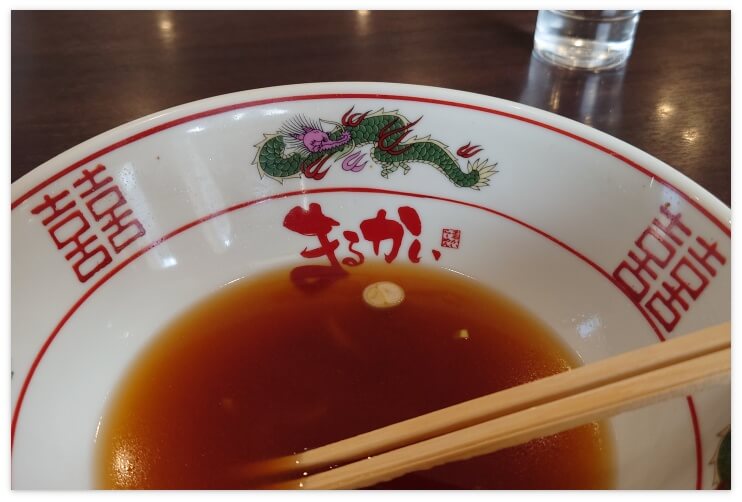 まるかいらーめんの丼（どんぶり）