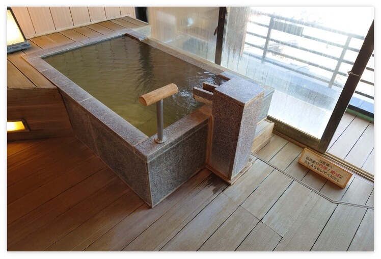 ホテル木暮の貸切展望風呂「癒しの湯」(3)