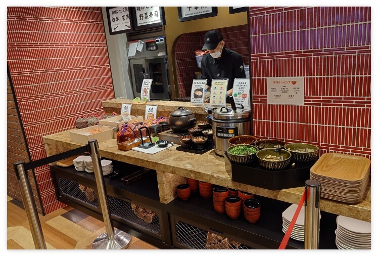 白米、玄米、中華粥