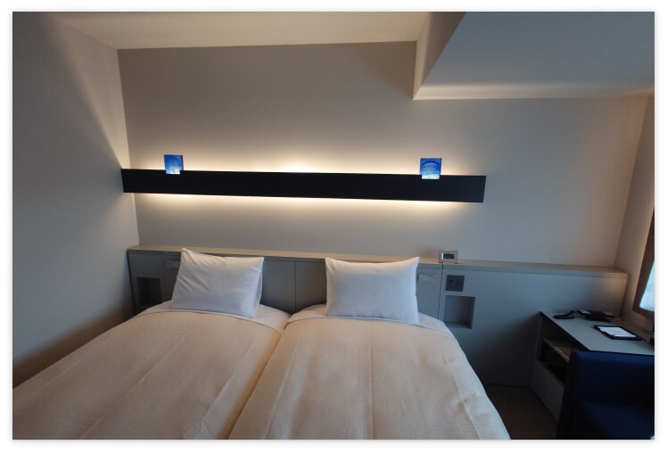 センチュリーマリーナ函館のスタンダードツインルーム3