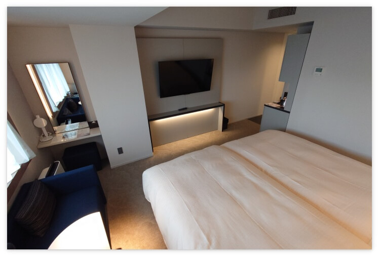 49インチの部屋のテレビ